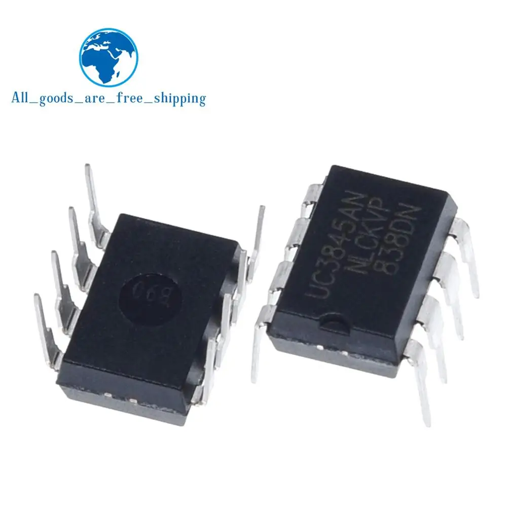 TZT 10PCS UC3845B DIP-8 UC3845A DIP8 UC3845AN UC3845BN UC3845 DIP new and original IC