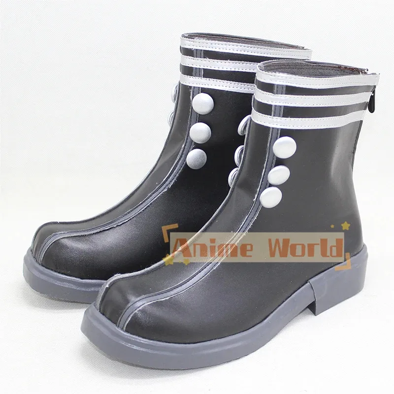 السماء المهاجم الآس روز تأثيري أحذية بو أحذية من الجلد هالوين كرنفال الأحذية تأثيري الدعامة مخصص