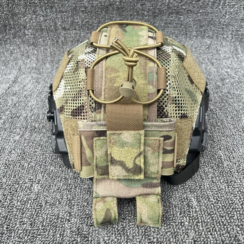 Bolsa de batería para casco táctico MK3 PVS-31, bolsa de batería para casco de visión nocturna, bolsa de contrapeso Multicam 500D