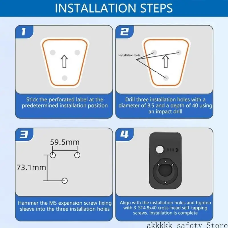 

Держатель кабеля зарядных устройств для электромобилей XXFF предотвращает скольжение электромобилей