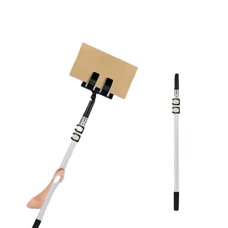 

Factory Price 1.5 Meters Aluminum Alloy Telescopic Rod Industrial Grade Paint Baffle Gripper Shield Holder OEM ODM Customized