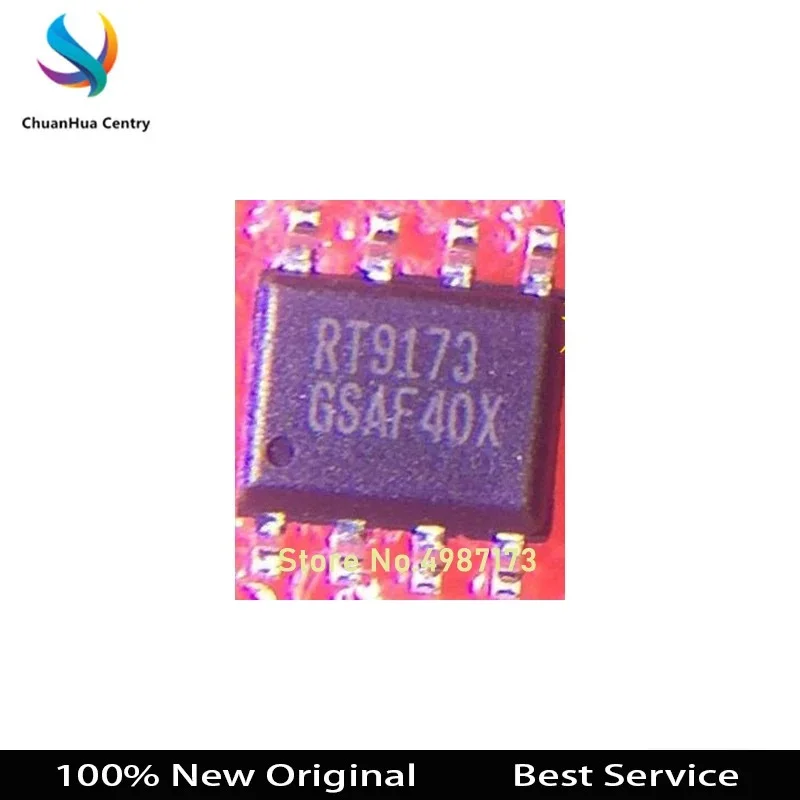 Original RT9173GS SOP8, 10 pcs por lote, 100% novo, em estoque