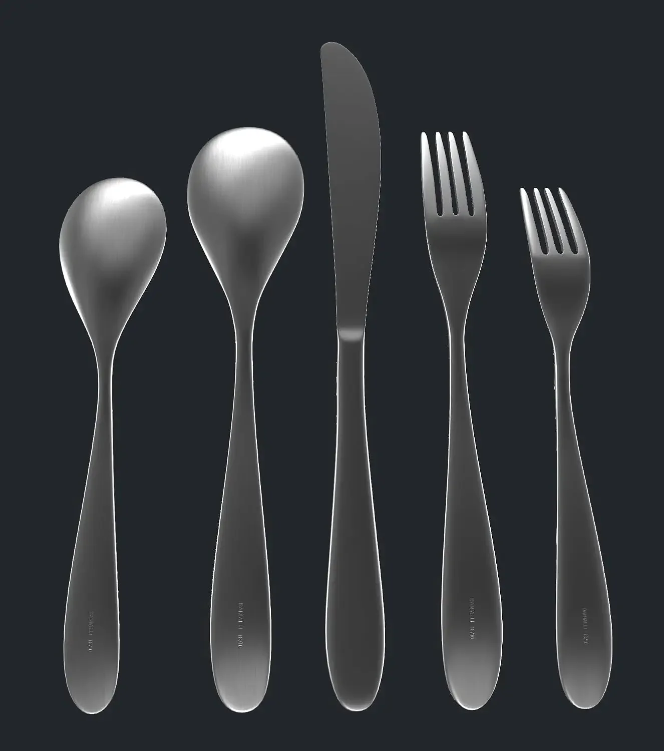 Silverware Set for 12 | 18/10 Stainless Steel Flatware Set | Mirror Finish, Heavy-Duty, Dishwasher Safe, Elegant & Durable, Buil view 3