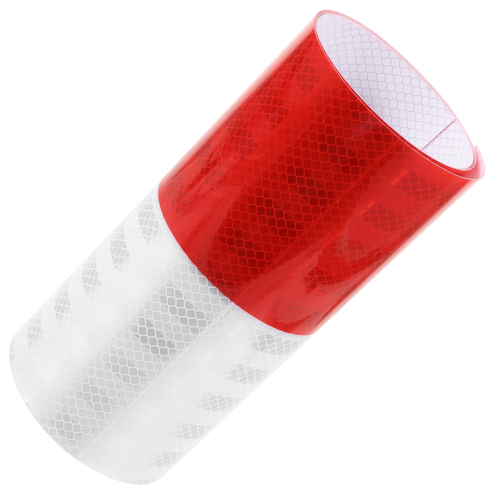 

1 Roll Reflective Safety Tape Easy Apply Waterproof Strip for Concrete Driveway Markers Electric Poles Trailers Uv Resistant