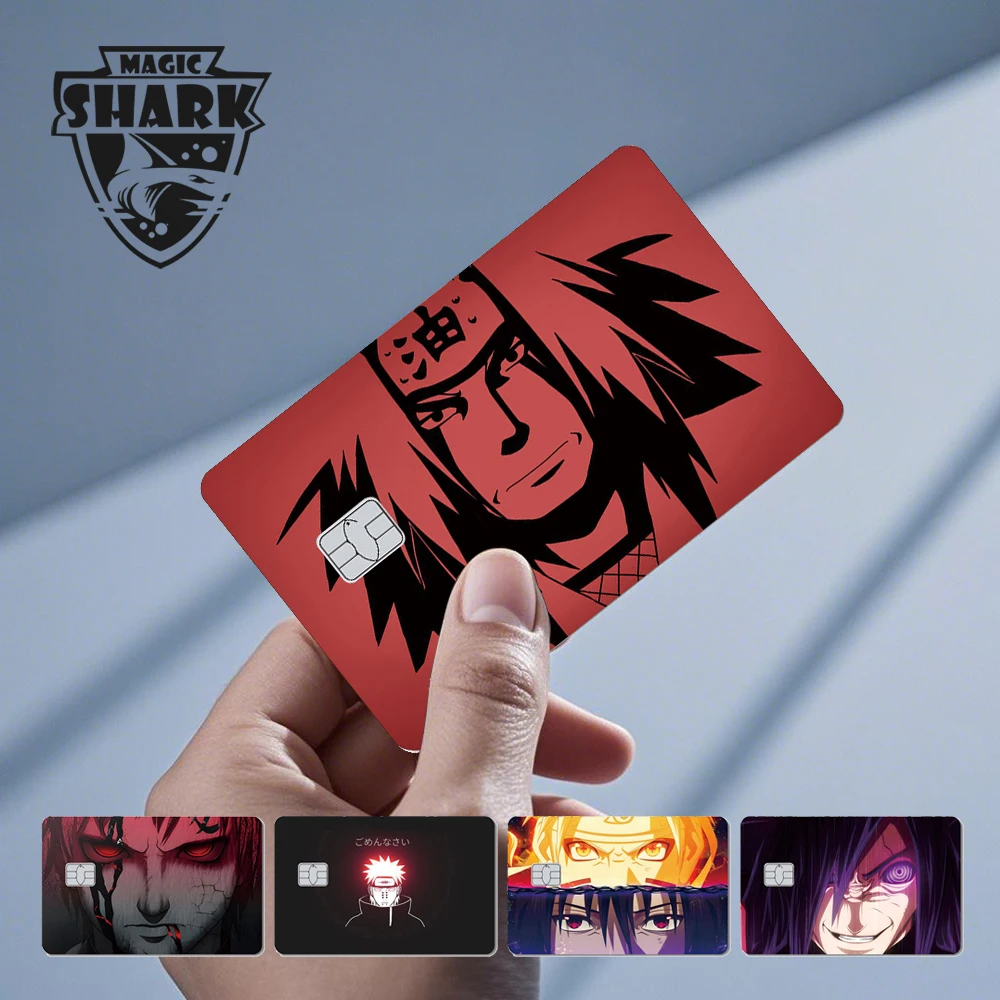 Bestseller Magic Shark Sharingan Narutos Glückswolken-Folienaufkleber für Debit- Kredit- und Metro-Karten