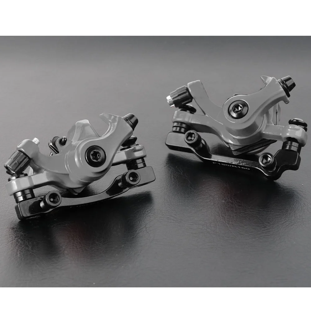 Hoge sterkte aluminium mountainbike schijfremmen T12 mechanische remklauwset voor standaard frame zwart rood cyaan paars