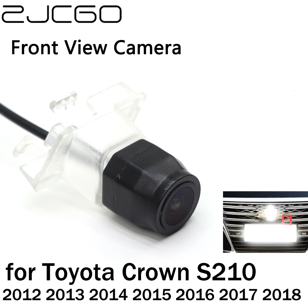 

ZJCGO Car Front View LOGO Parking Camera Night Vision for Toyota Crown S210 2012 2013 2014 2015 2016 2017 2018