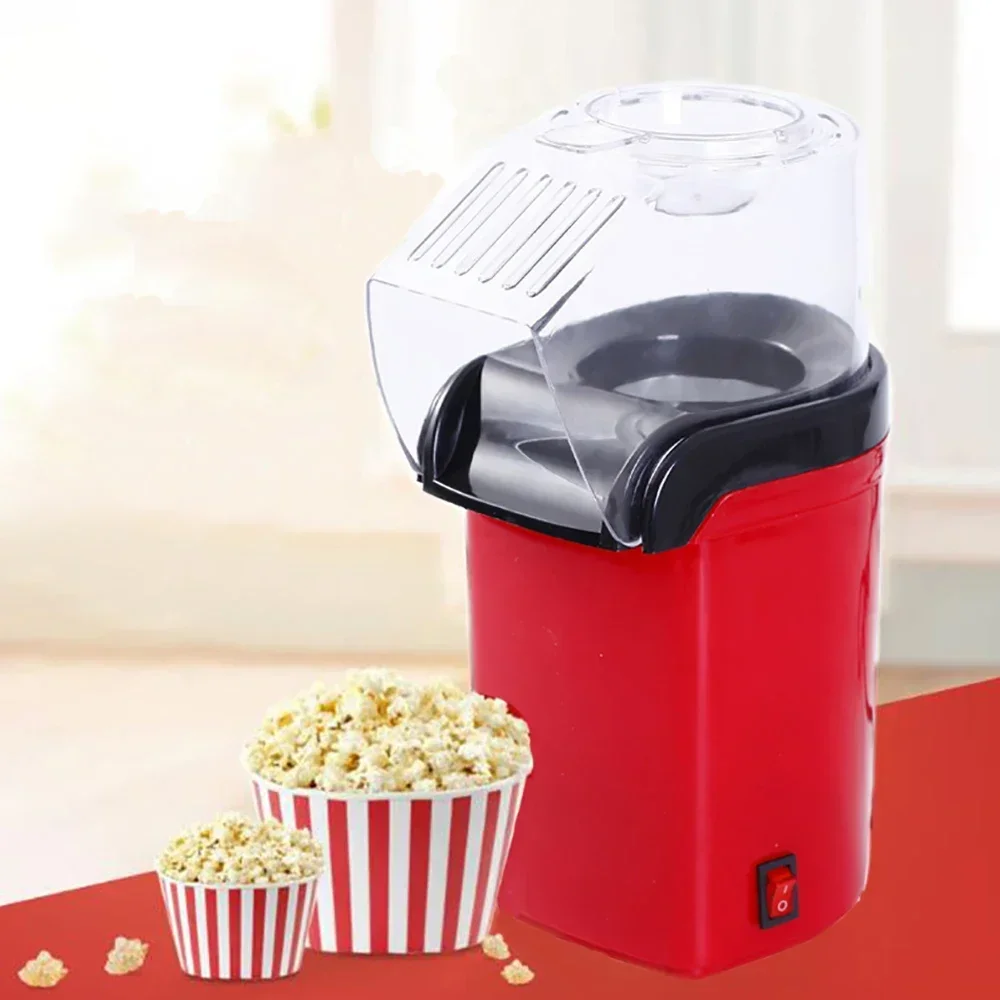 220V Fully Automatic Popcorn Machine For Home Kitchen Popcorn Makers Mini Popcorn Machine Electric Household Appliance Machine