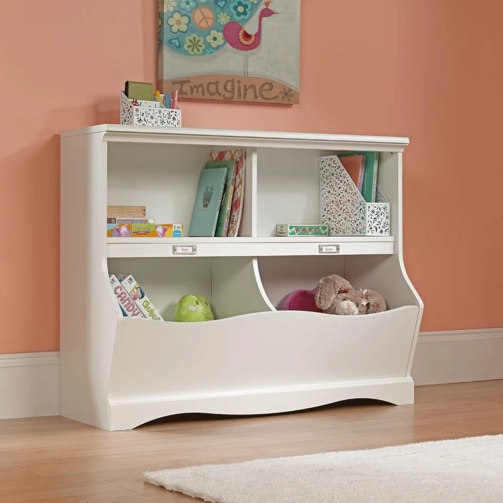 

Bookcase/Footboard/Pantry cabinets, L: 41.10" x W: 14.49" x H: 32.84", Soft White