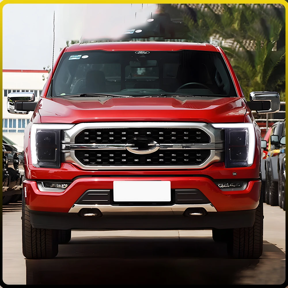 For Ford Raptor F150 2021-2023 LED Auto Upgrade New Style Headlights Assembly Projector Lens Car Tool Accessories Plug and Play