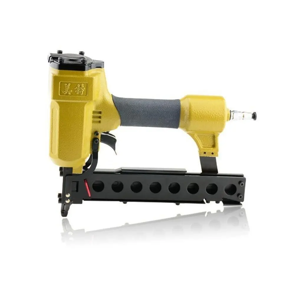 

2025 440K pneumatic nail gun for U-shaped nails / furniture large-sized nail gun 438440K air nail gun