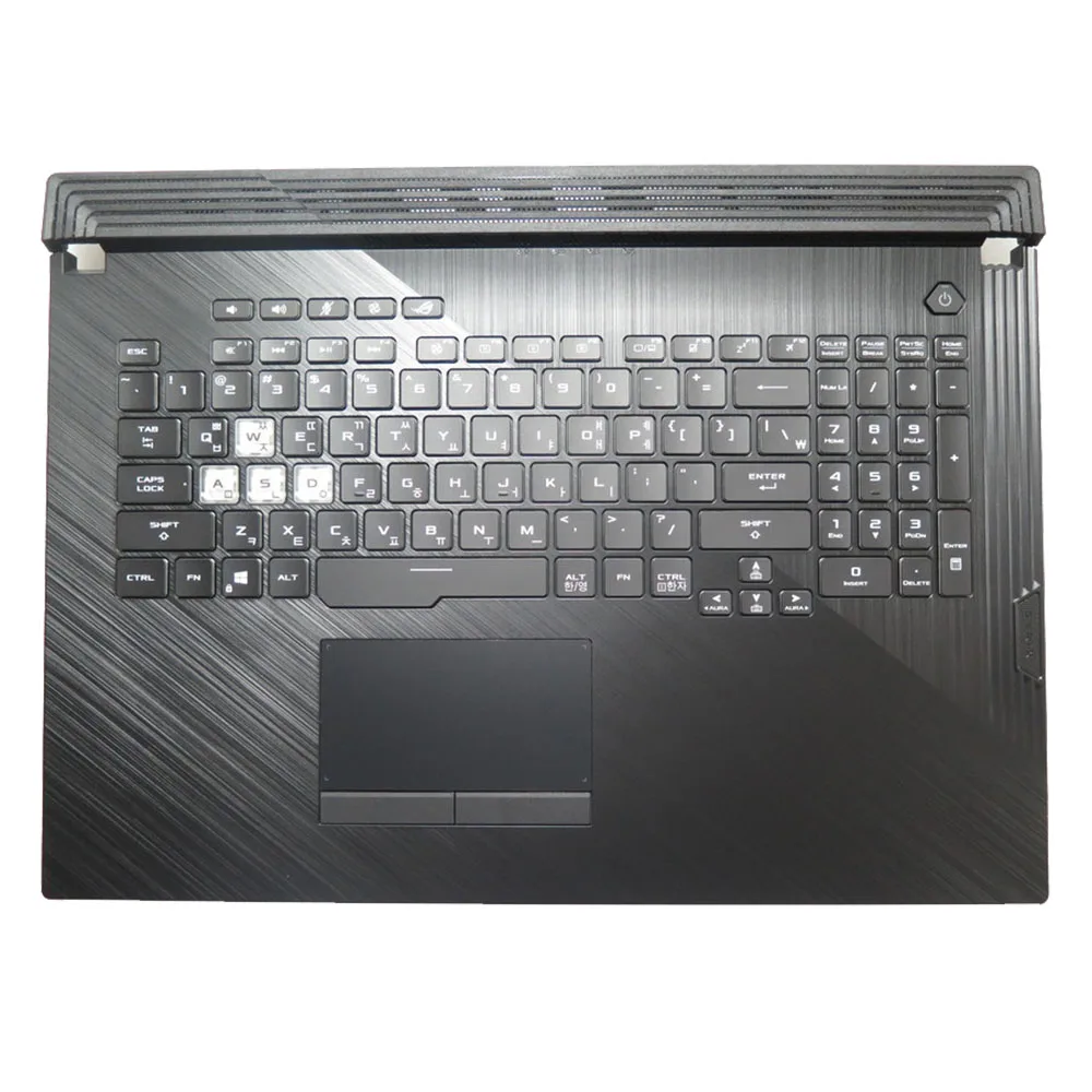 

G731G G731GU Laptop PalmRest&keyboard For ASUS ROG Strix G Black Top Case Black Backlit Korean KR QWERTY Keyboard