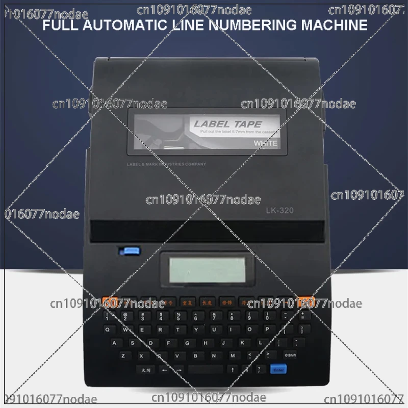 Number Tube Printer Heat Shrink Tube Marking Machine LK320P Computer Casing Marking Machine Line Coding Number Tube Printer