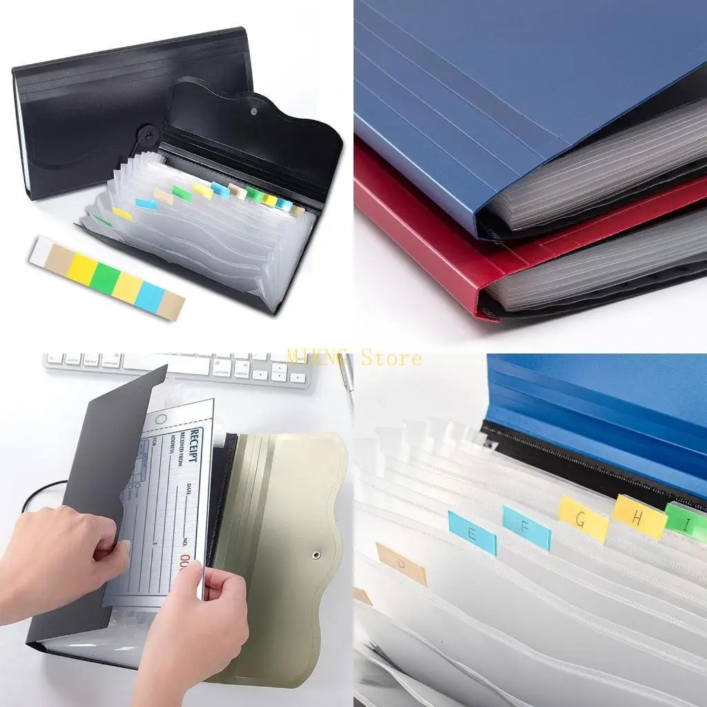 소형 파일 지갑 B5 영수증 케이스 다층 파일 정리 폴더 Waterpro 베스트 세일
