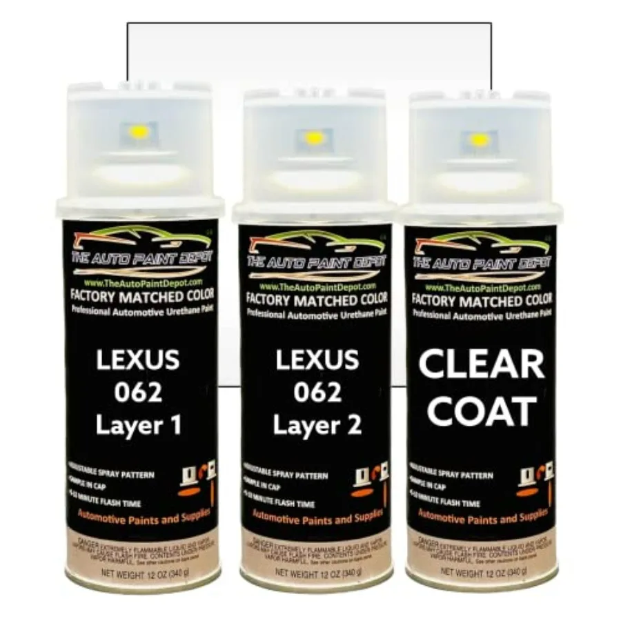 

Краска для подкраски Lexus ES300 ES330 ES350 GS350 GS430 GS450h, серии IS (IS200 IS300), серии LS (LX470), RX300 RX330 RX350 RX400h