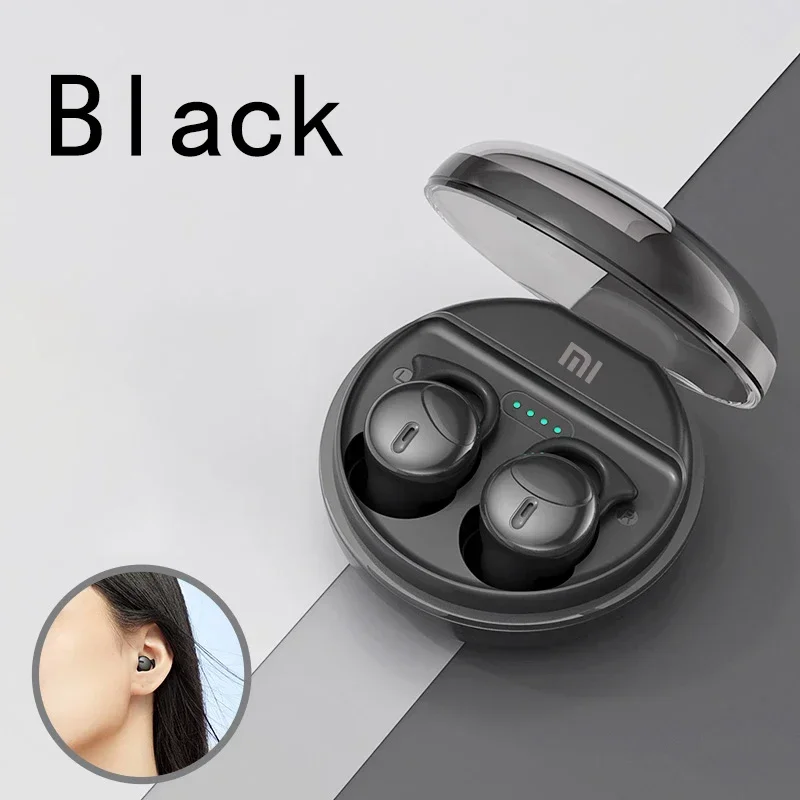 Xiaomi Q26 auriculares inalámbricos Bluetooth 5,3 auriculares para dormir Mini auriculares invisibles cómodos con cancelación de ruido