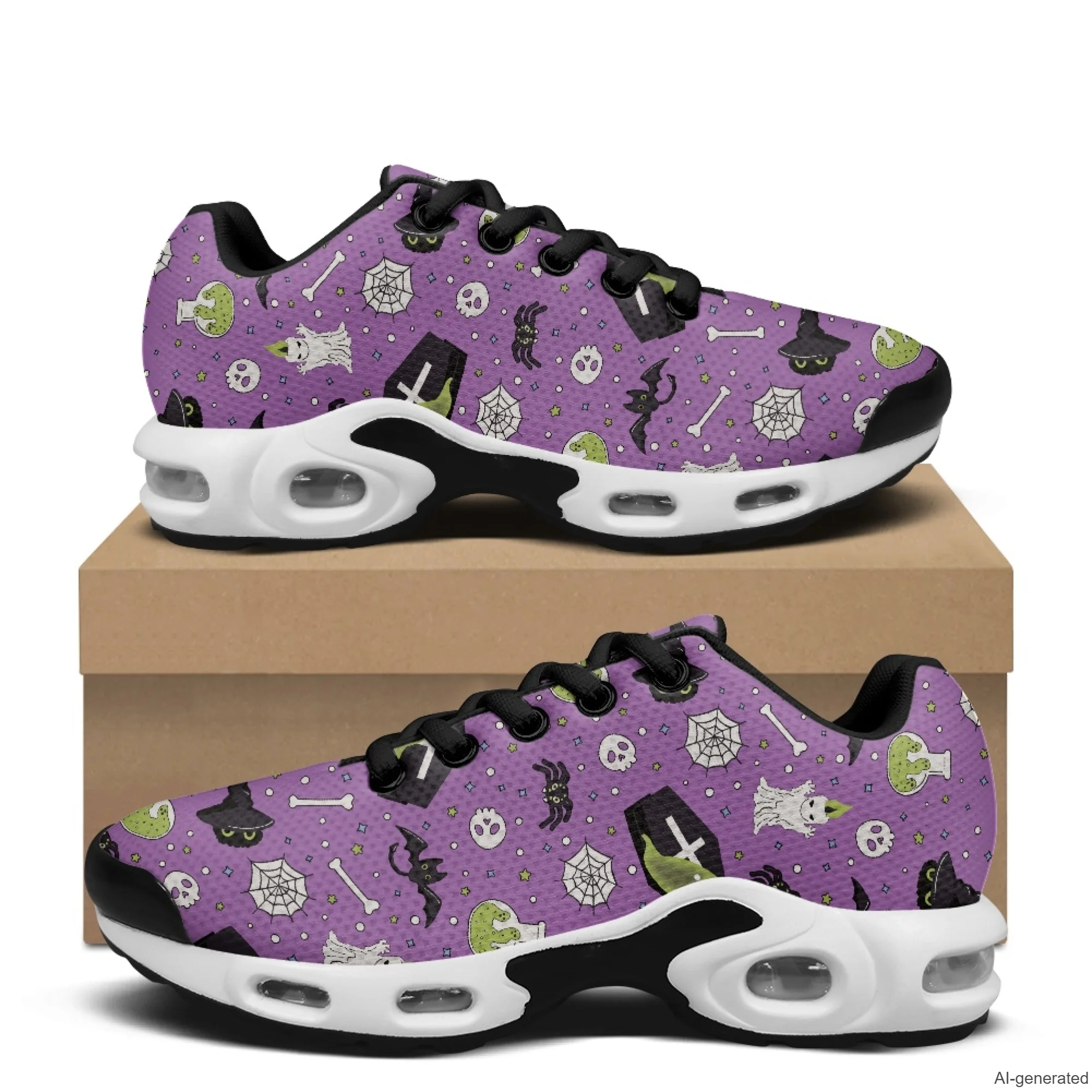 XIXIRIMIDO Herrenschuhe, Sneakers, Luftschuhe, Laufschuhe, medizinische Schuhe für Damen, Krankenschwester-Arbeitsschuhe, Halloween-Schuhe für Damen, Größe 36–48
