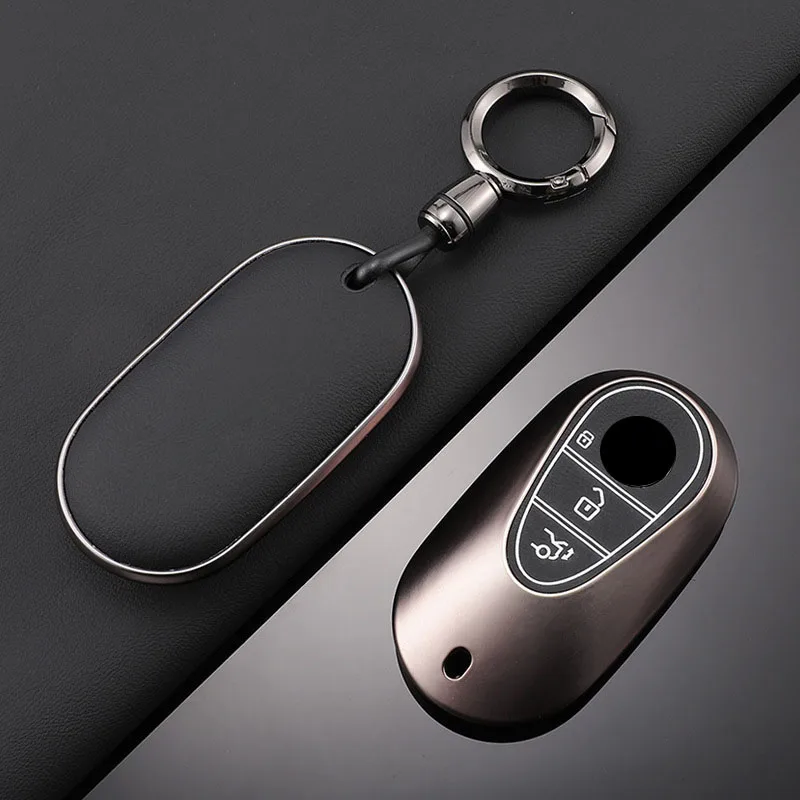 ICAR TPU for Mercedes Benz C /S Class W223 W206 S350L S400L S450L S500L 2022 2023 Remote Car Key Case Cover Keyring Accessories