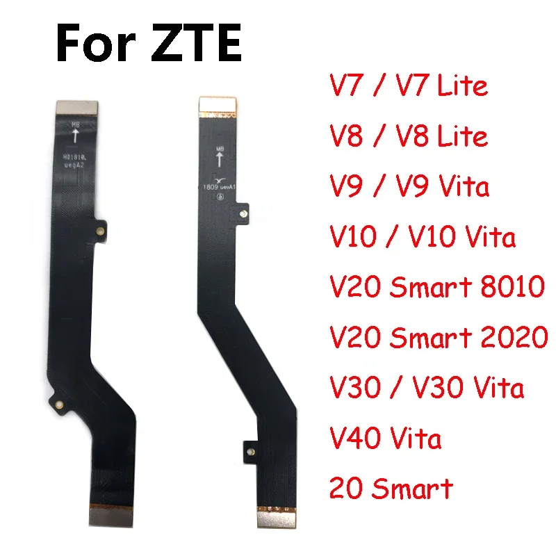 For ZTE Blade V7 V8 V9 V10 V20 V2020 V30 V40 Vita Smart Lite Mainboard LCD Display Connector Motherboard Usb Charge Flex Cable