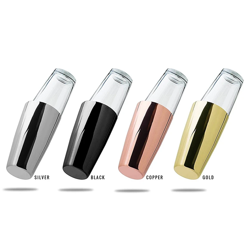 Cocktail Shaker, Martini Shaker, Boston Shaker, Stainless Cup and Glass to Mix Drinks Cocktails