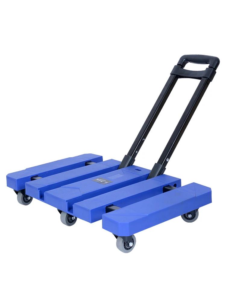 

XL Foldable and Portable Trolley Lever Car Household Trolley Luggage Trolley