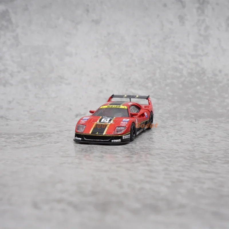 SH 1:64 F40 abnehmbare Endkappe Motor Ornament Druckguss Simulation Legierung Automodell, Junge Spielzeug Geschenk, Erwachsene Sammlerstück Ornament.