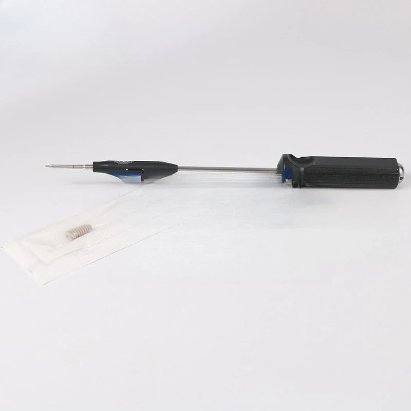 Non-absorbable X Transparent Material Interface with Wire Knot-free Screw