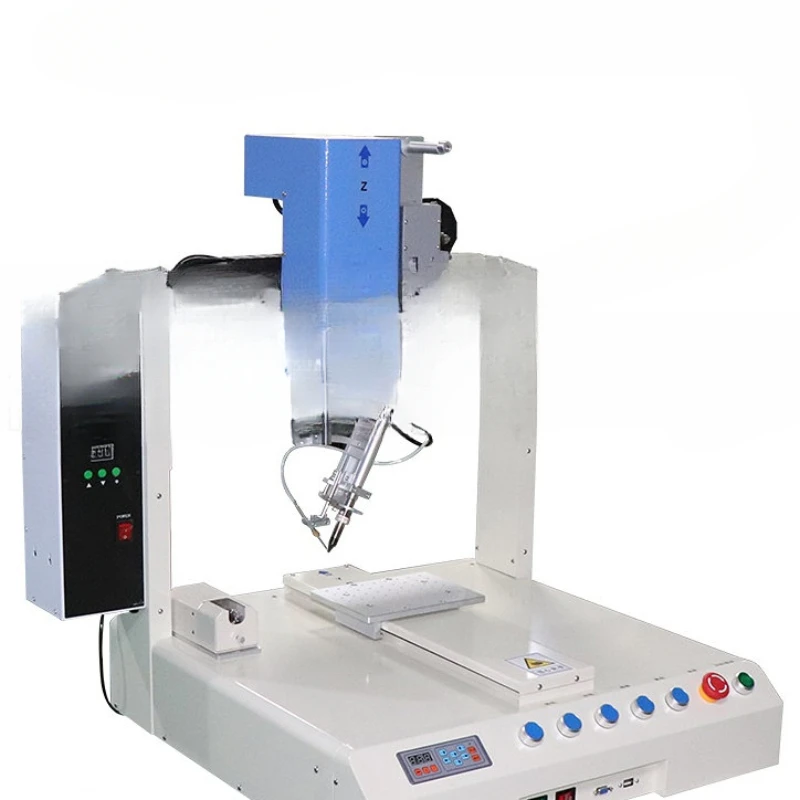 Full Automatic Soldering Machine Single and Double Station Trailing Solder PCB Welding Machine