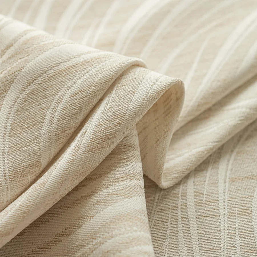

Chenille Light Flitering Sheer Curtains for Living Room High Quality Privacy Bedroom Window Tulle Curtains Customize Size