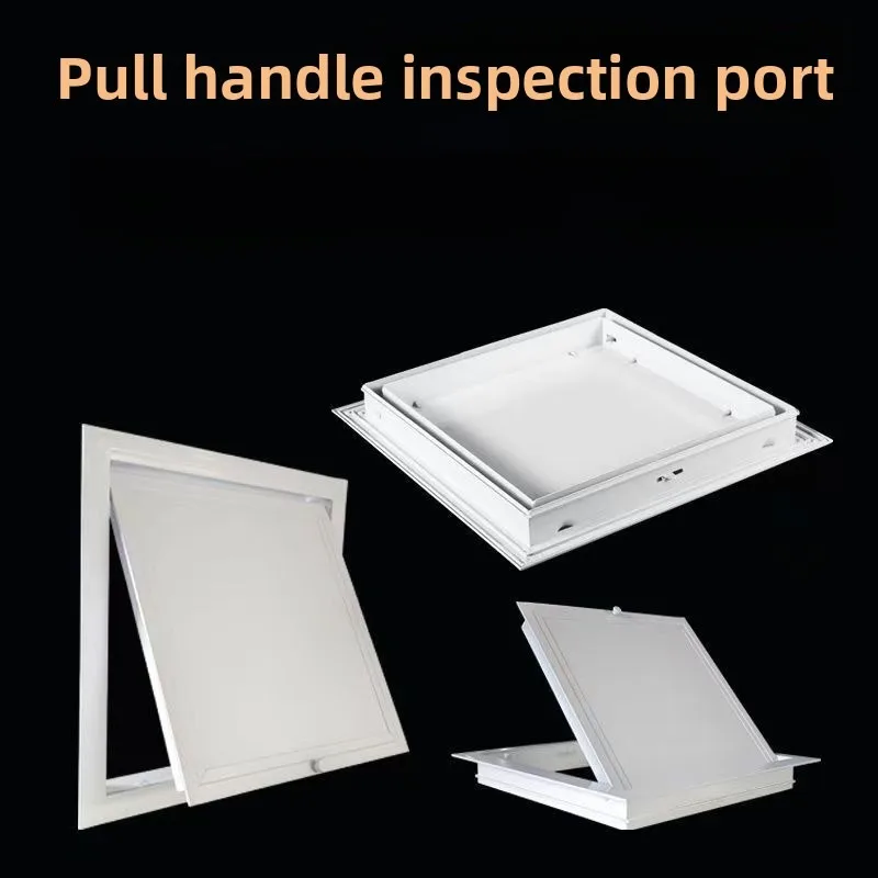 Aluminum alloy access port is suitable for wall sewer pipe ceiling water valve air conditioner hole shutter