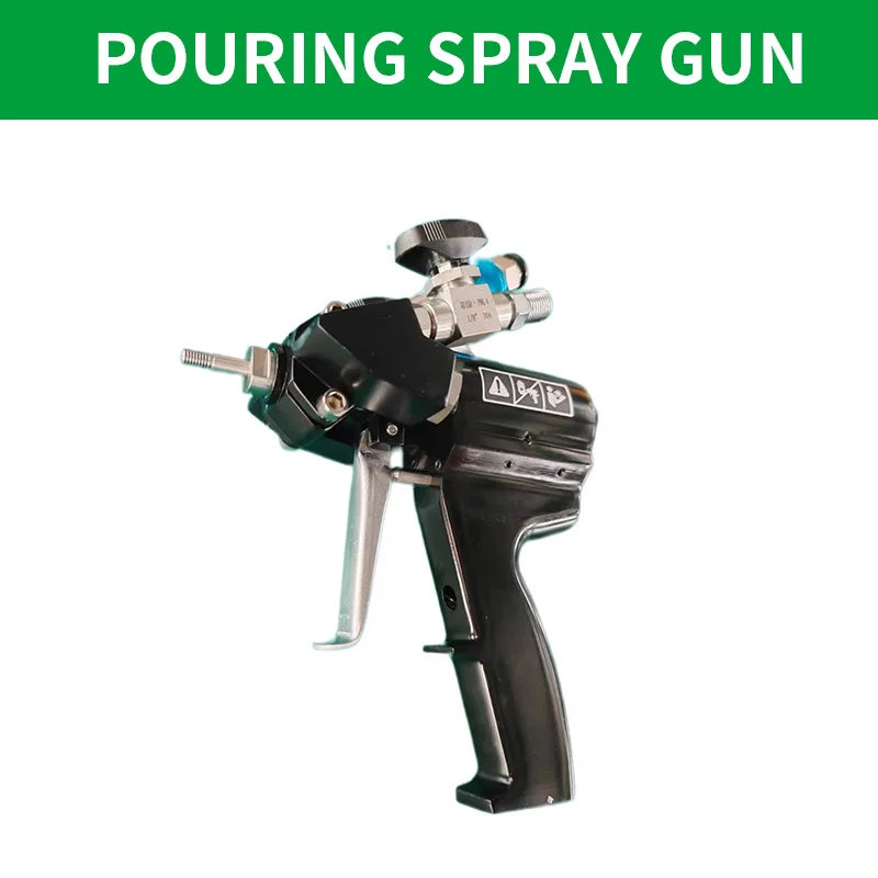 Polyurethane PU Foam Spray Gun P2 Air Purge Spray Gun Self Cleaning With Accessory Kit