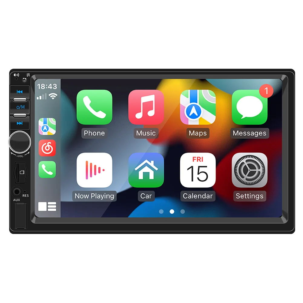 

Wired Carplay+Android Auto Car MP5 Player Bluetooth Phone Interconnect Car MP4 Radio