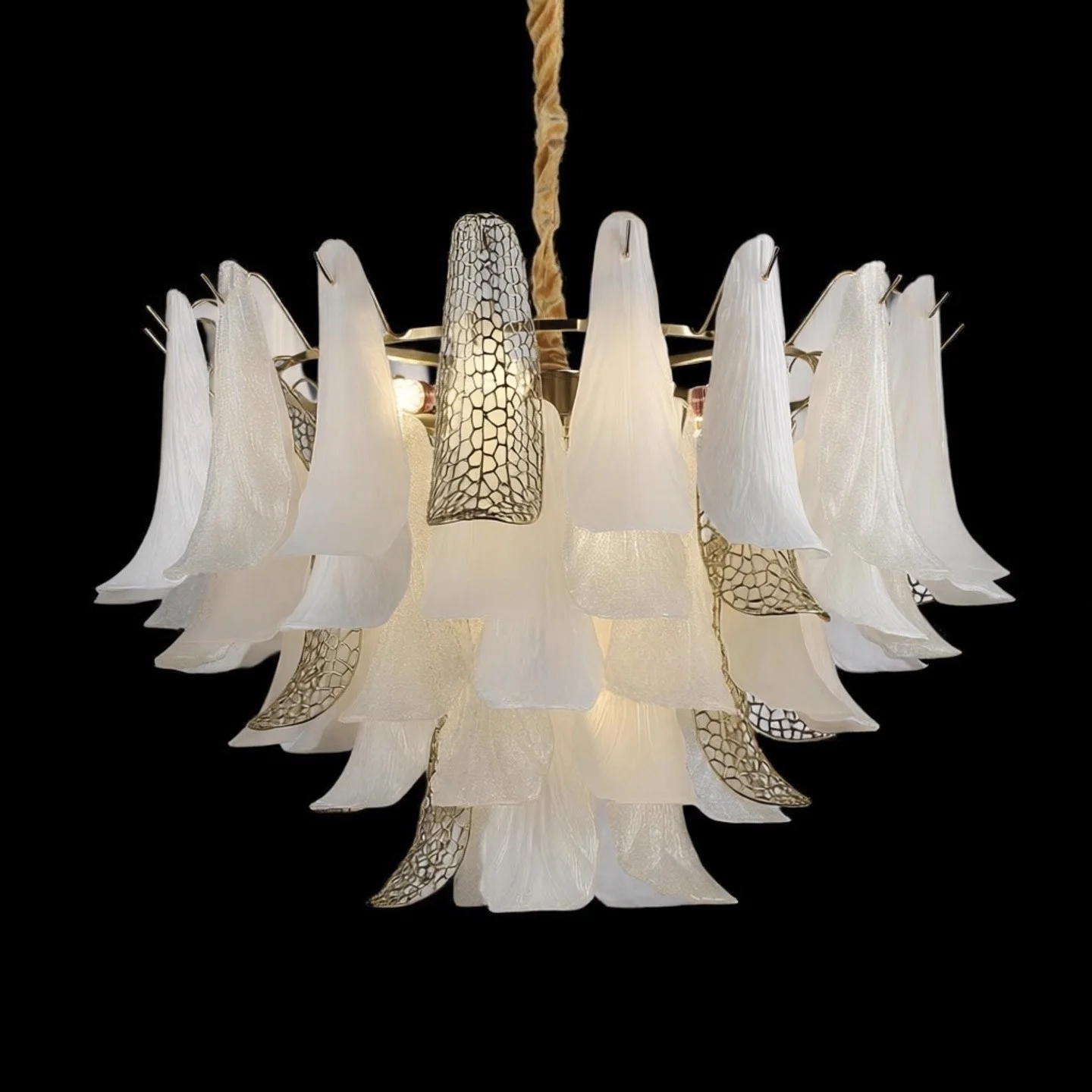 

American Style Antique Light Luxury Chandelier Used For Living Room Restaurant Pendant Lamp Interior Lighting Hanging Fixture