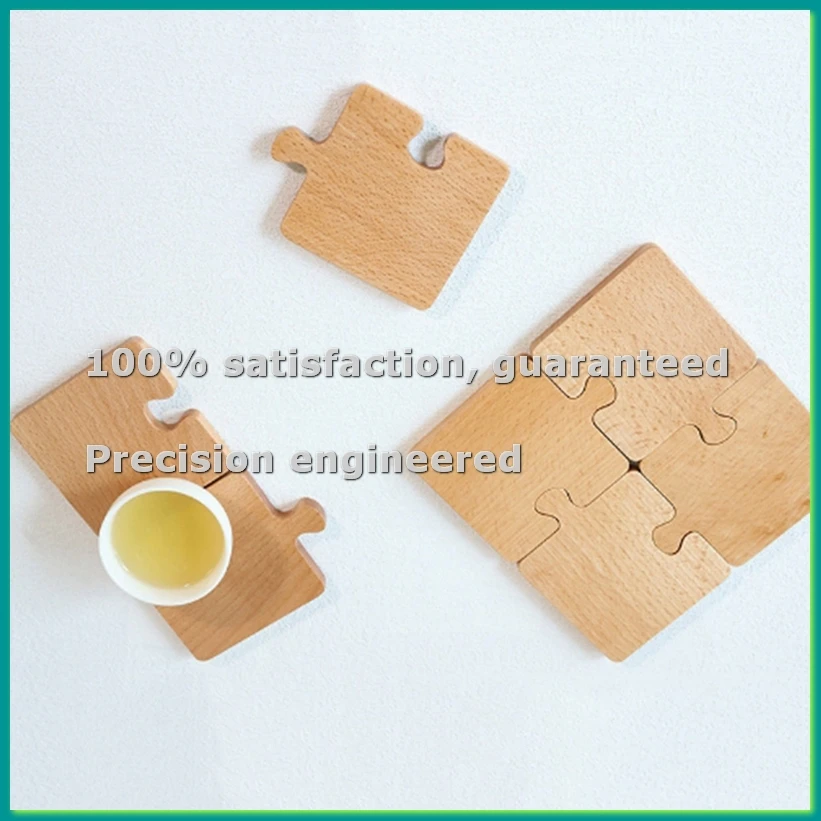 

Деревянная подставка для стаканов/кофе из массива дерева, термостойкая, для защиты столешницы, декор для ресторана, A-A50M