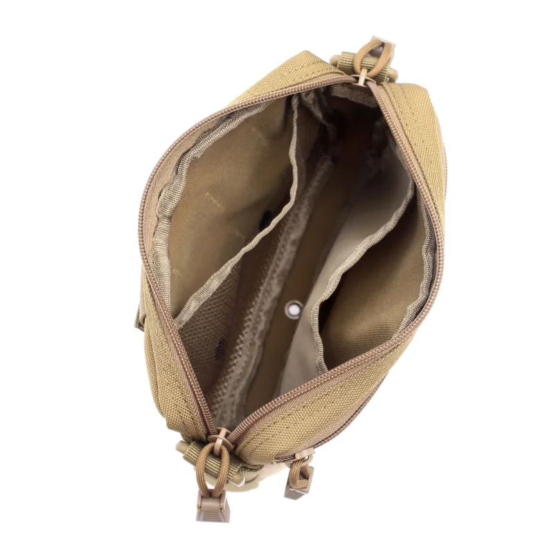 EDC Nylon Molle Utility Organizer Pouch Tool Bag Vest Waist Pouch Storage Bag Waterproof Field Sundries Bag For Outdoor