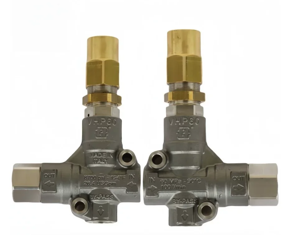 600kg Pressure Regulating Valve Ultra-high Pressure Cleaning Machine Accessories Regulator Pressure Washer Unloader Valve VHP60