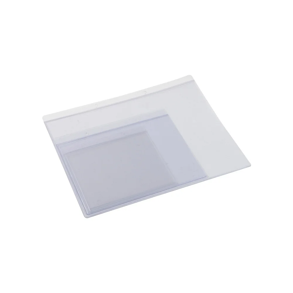 A4 Clear Vinyl File Folder Pouch Wall Document Display Menu Cover With Hanging Holes