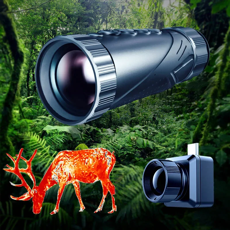 Thermal Imager Hunt Mountains Climbing Xinfrared T2 Pro Duck 130 Yard Thermal Monocular Binocular InfiRay Core