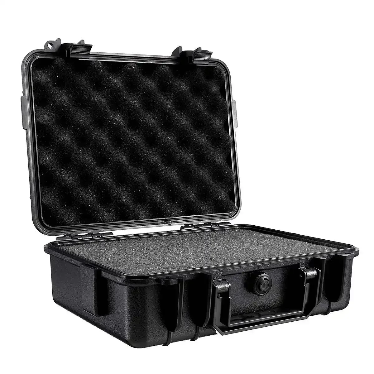 4 Large Sizes Waterproof Hard Carry Tool Case Bag Storage Box Camera Photography With Sponge For Tools Safety Protector Organize