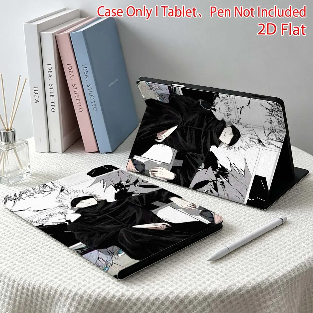 Cool Satoru Gojo For OPPO VIVO IQOO OnePlus Realme Pad 3 Pro 13 12.1 11.4 11 inch Pen Tray Tablet Case Soft