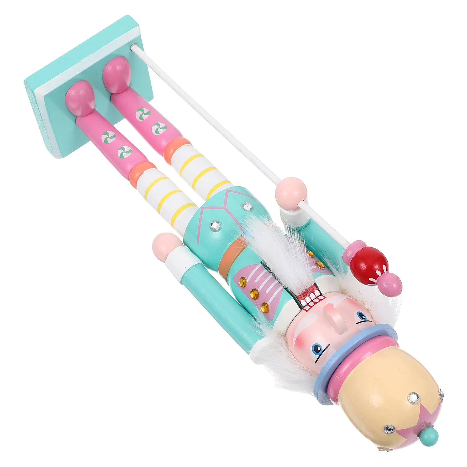 

Wooden Christmas Nutcracker Soldier Ornament Small Size Classic Xmas Decoration Nutcracker Tabletop Decor Holiday Nutcrackers