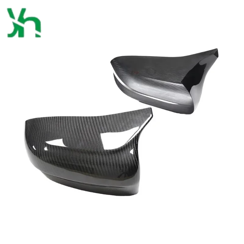 สติกเกอร์ครอบกระจกมองข้างคาร์บอนไฟเบอร์แท้ ดีไซน์สปอร์ต สำหรับ BMW ผลิตในจีน สำหรับรถยนต์พวงมาลัยขวา