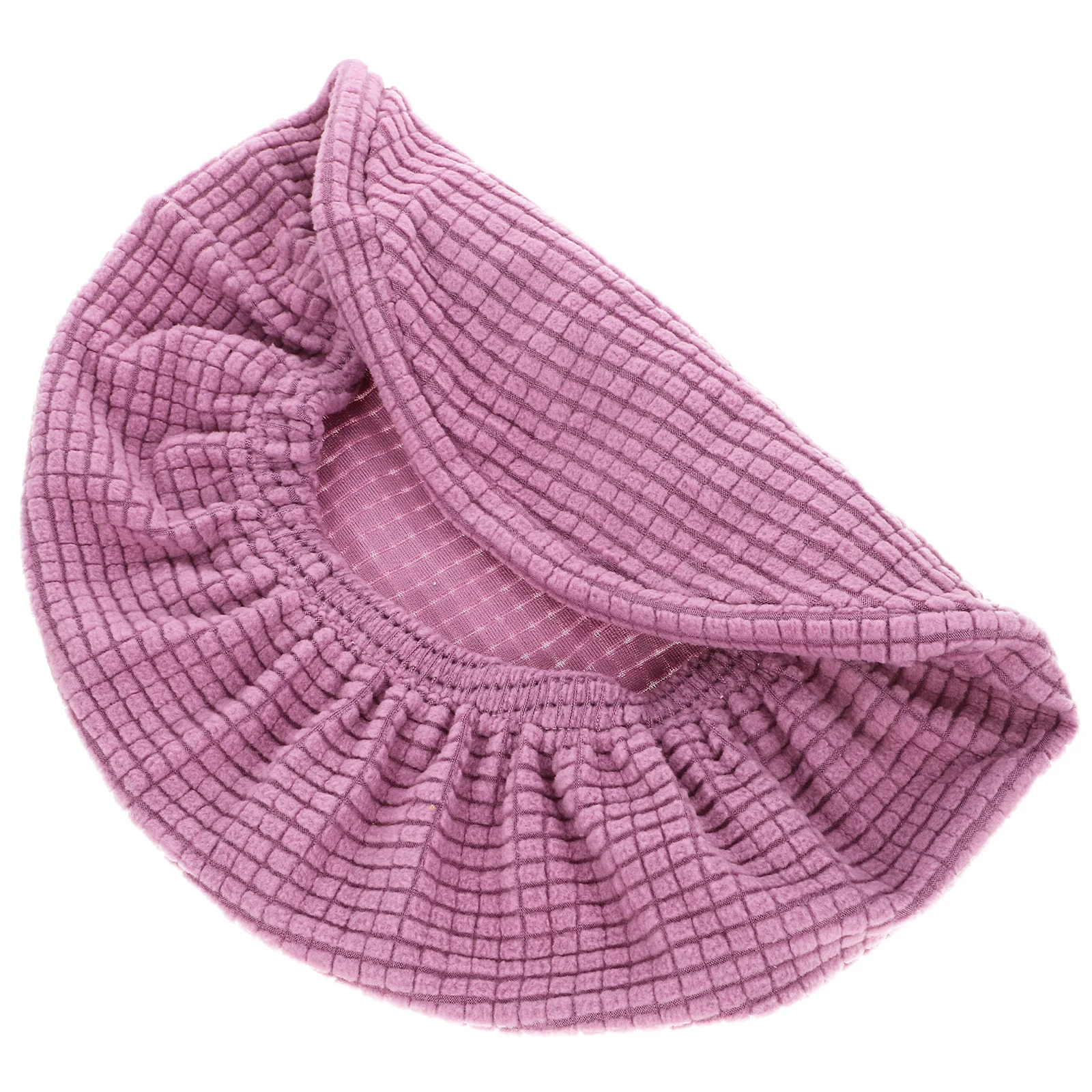 

Stretchy Chair Cover 30-38Cm Light Purple Round Elastic Design Machine Washable Chair Case for Office Dining Room Wedding