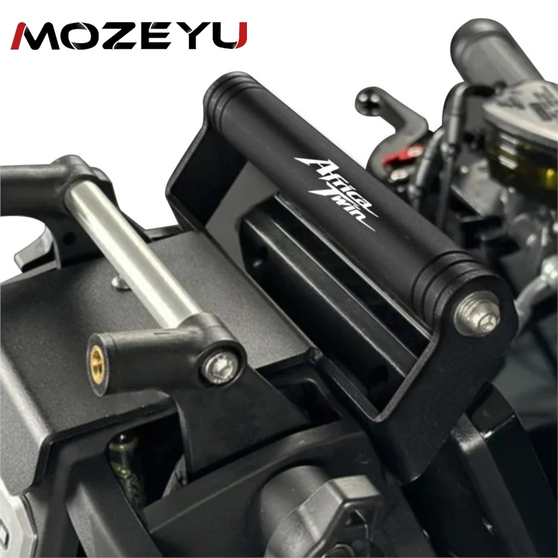 Phone Holder GPS Navigation Mounting Extension Bracket For Honda XRV750 XRV 750 Africa Twin 750 RD07 22mm Motorycle Accessories