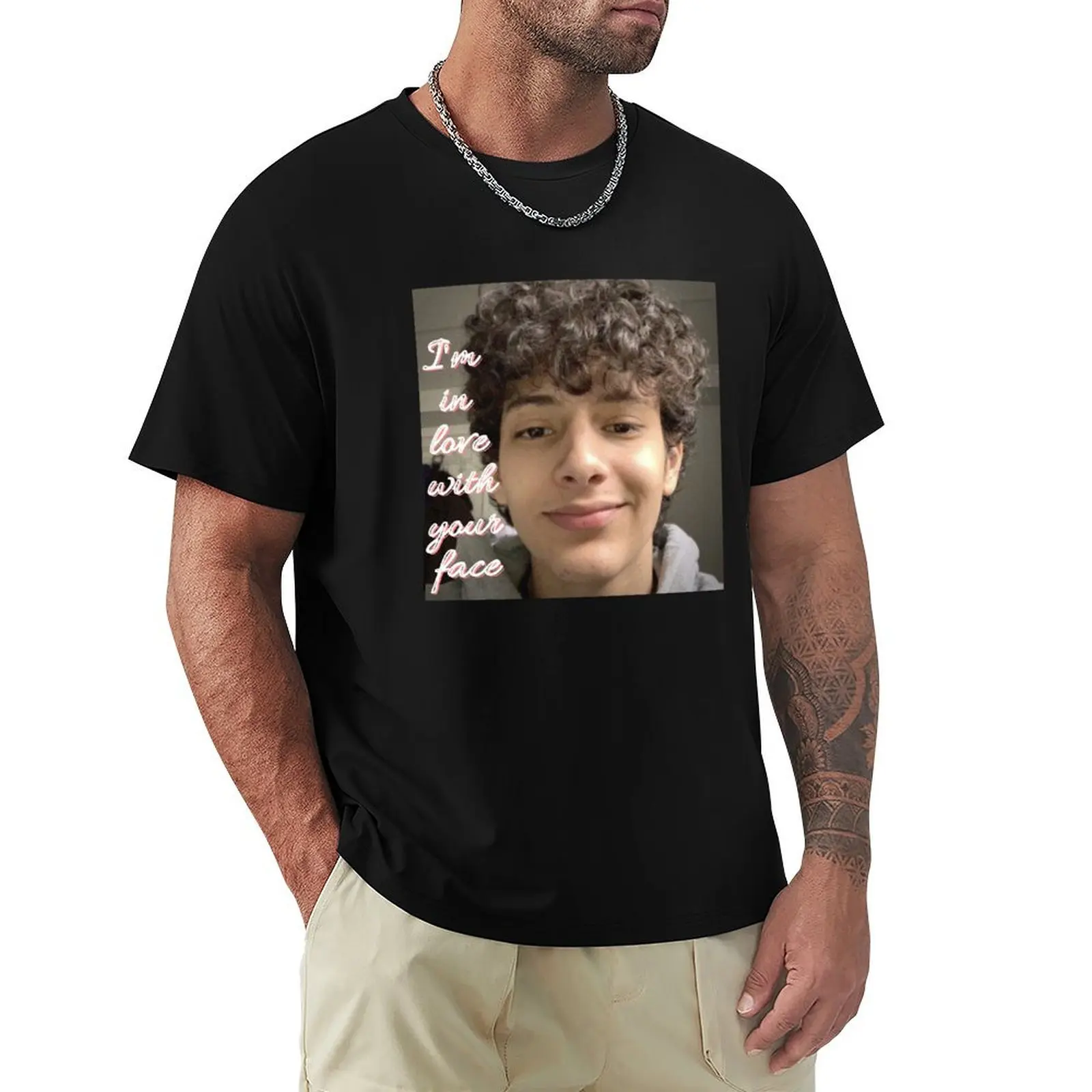 

I'm in love with your face hamzah T-Shirt Cool Dry Performance T-Shirt