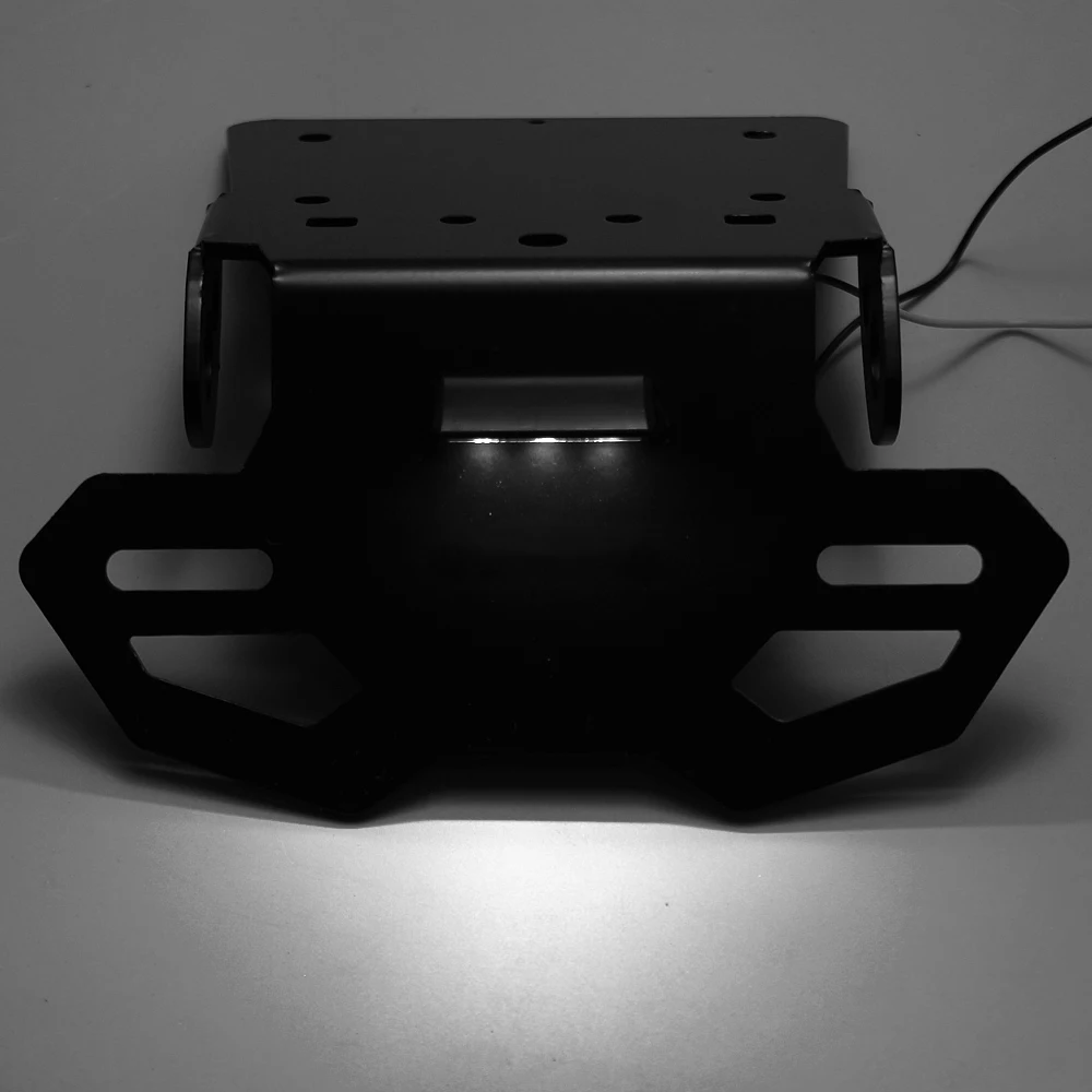 لهوندا MSX125 GROM125 21-25 قوس الترخيص تسجيل لوحة حامل الحاجز الخلفي مزيل الذيل القصير 2025 2024 2023 2022 #6