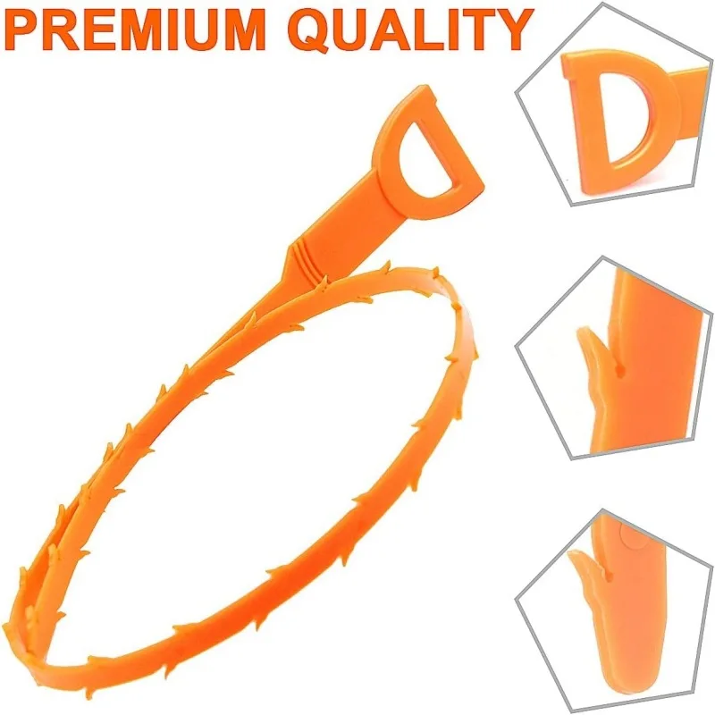 Cross-border sewer, toilet pipe, foreign body gripping hook, toilet blockage, dredging hook, floor drain dredger