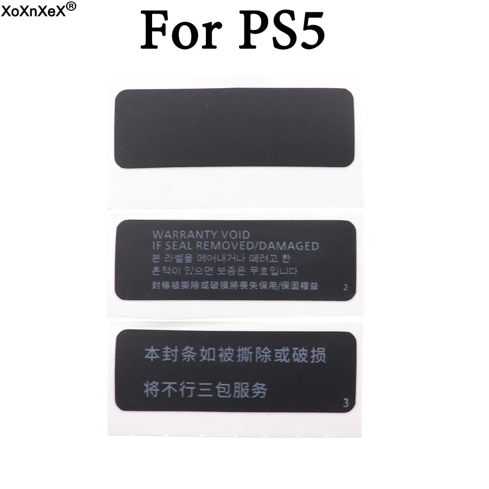 1pcs Packaging Sticker Carton Sealing Label Stickers For PS5 Console Housing Shell Sticker