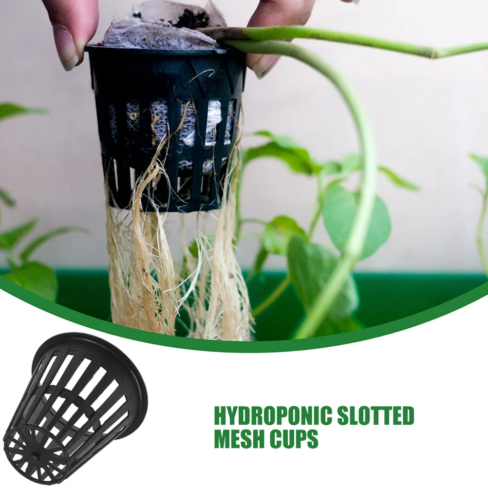 5 Pcs Hydroponic Planting Basket Plastic Start Pot Pp Starter Container Orchid Containers