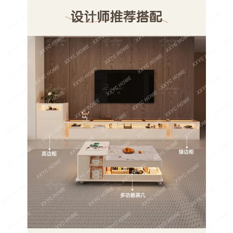 XXAesthetic Minimalist Tv Stands  Luxury Modern Retro Tv Stands Entertainment Floor White  Para Tv Home Furniture
